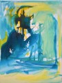 Tuilerien Nr. 6 aus dem 10-teiligen Zyklus "Bilder einer Ausstellung" nach Mussorgsky / Emmerson, Lake & Palmer - Acryl auf Leinwand 80 x 60 2005