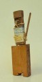 Gott des Gemetzels - 2012 - ca. 39 cm hoch Holz, Papier, Draht, Sisal