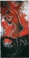 Silhouette - 1999 - Acryl auf Leinwand 160 x 70