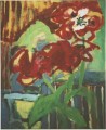 Verblühte Tulpen - 1998 - Acryl auf Leinwand, 77 x 78