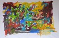 Schostakowitsch, Acryl auf Leinwand, 250 cm x 160 cm, 2017